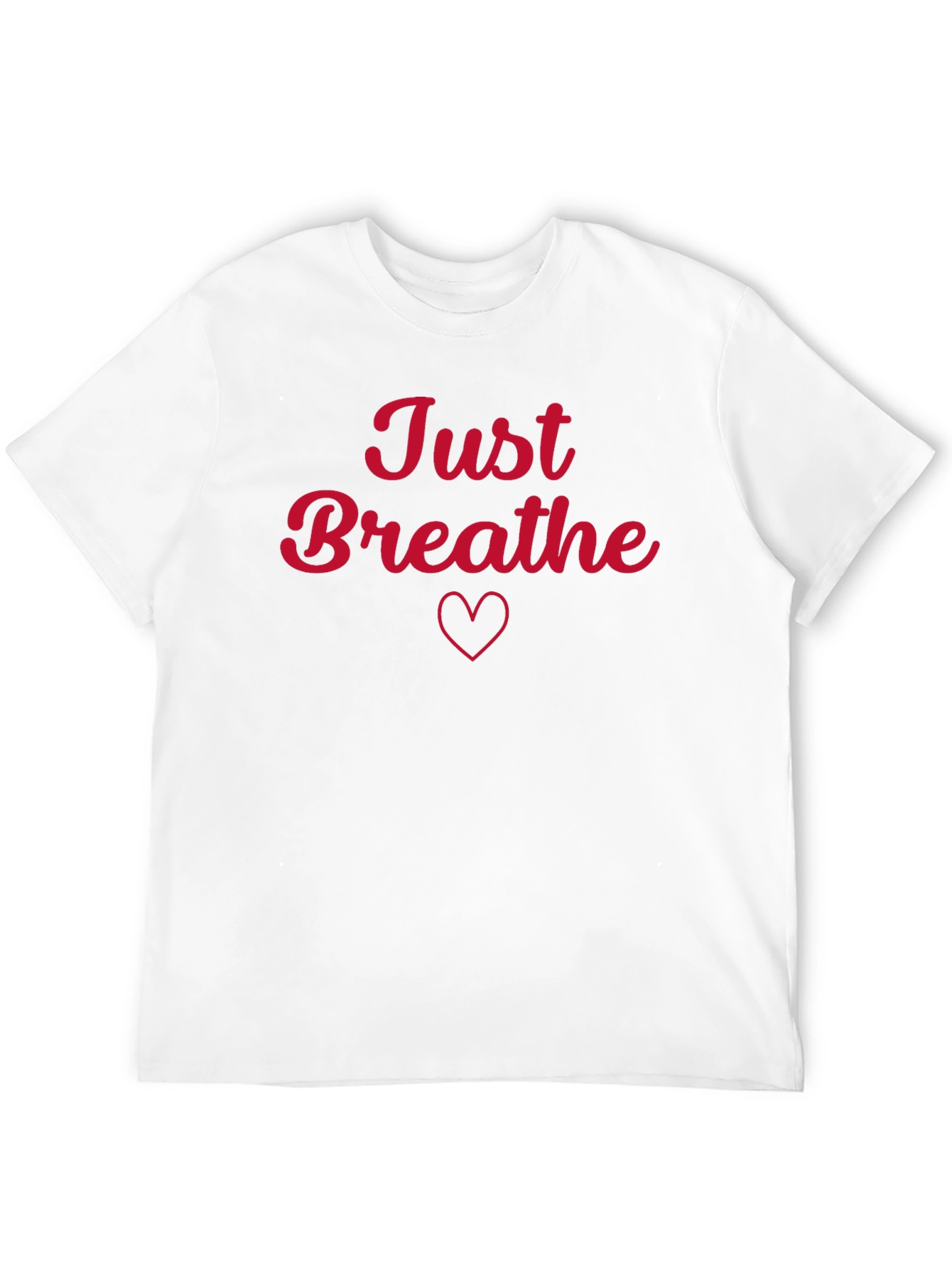 Just Breathe Black T-Shirt