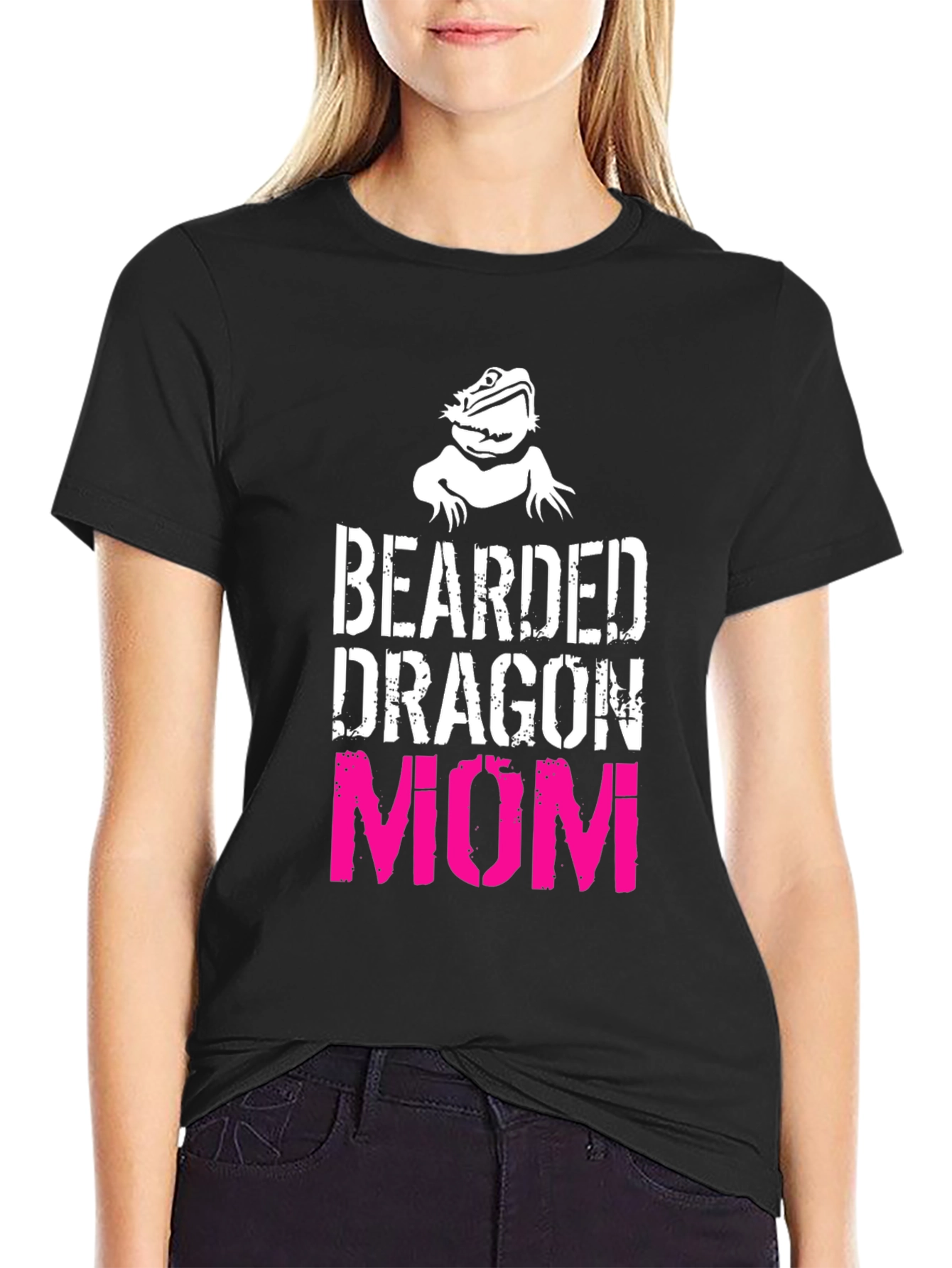 Bearded Dragon Mom T-Shirt - Pet Lover Apparel