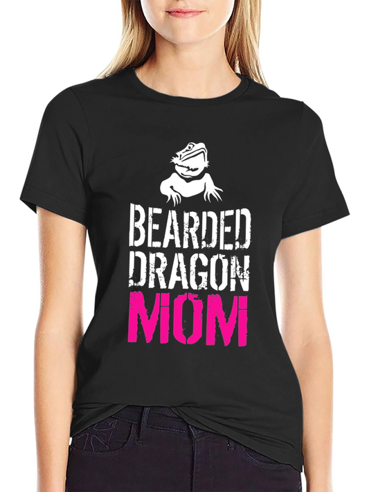 Bearded Dragon Mom T-Shirt - Pet Lover Apparel