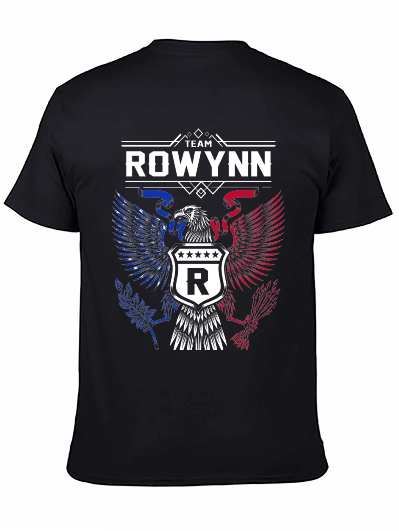 Team Rowynn Patriotic Eagle Graphic T-Shirt