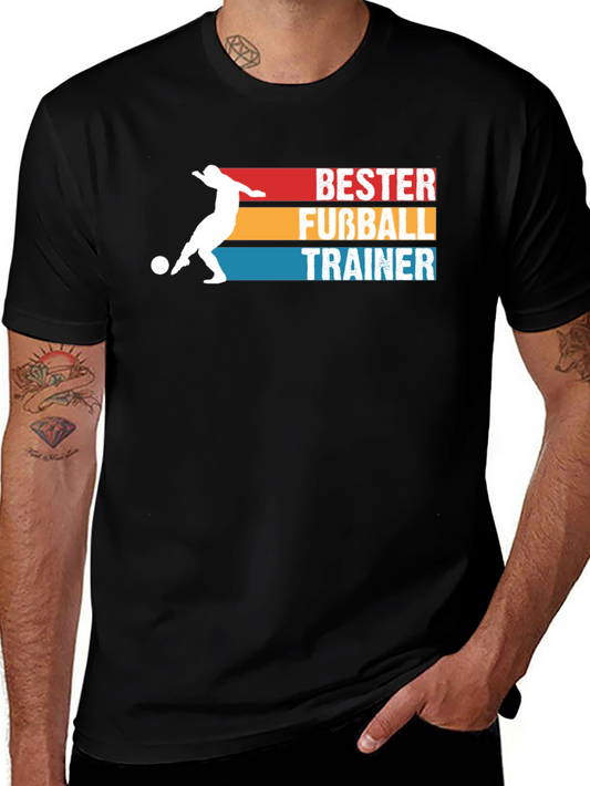 Bester Fubball Trainer Graphic Tee - Soccer Coach Gift