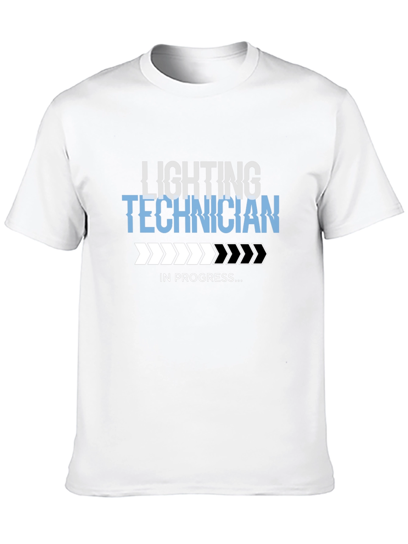 Lighting Technician T-Shirt - In Progress Design