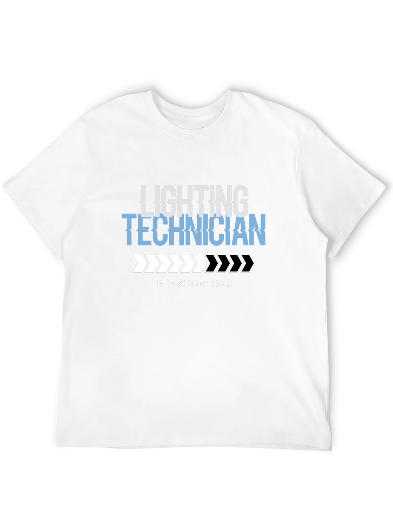 Lighting Technician T-Shirt - In Progress Design