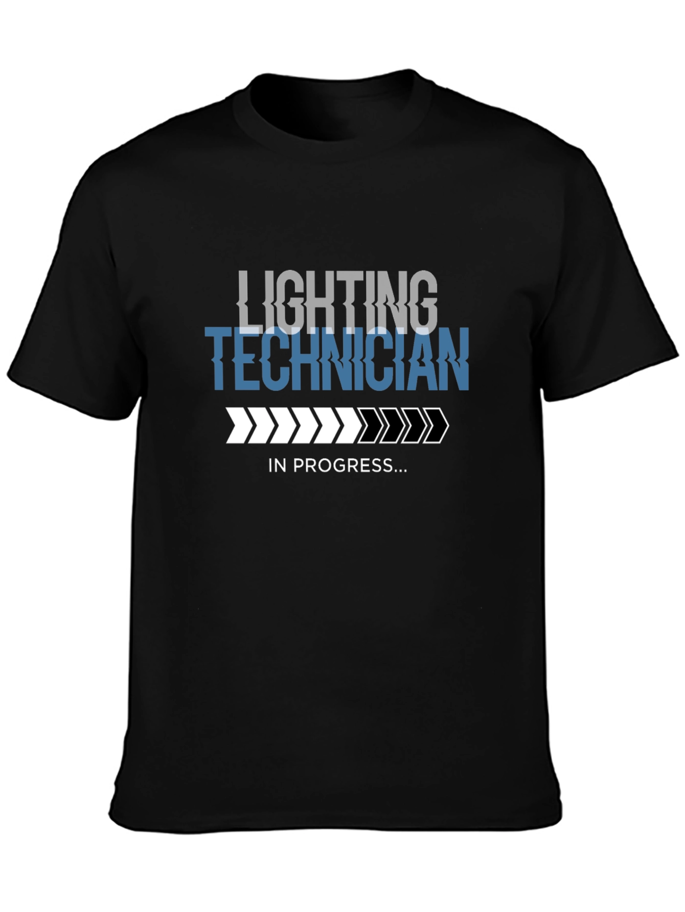 Lighting Technician T-Shirt - In Progress Design