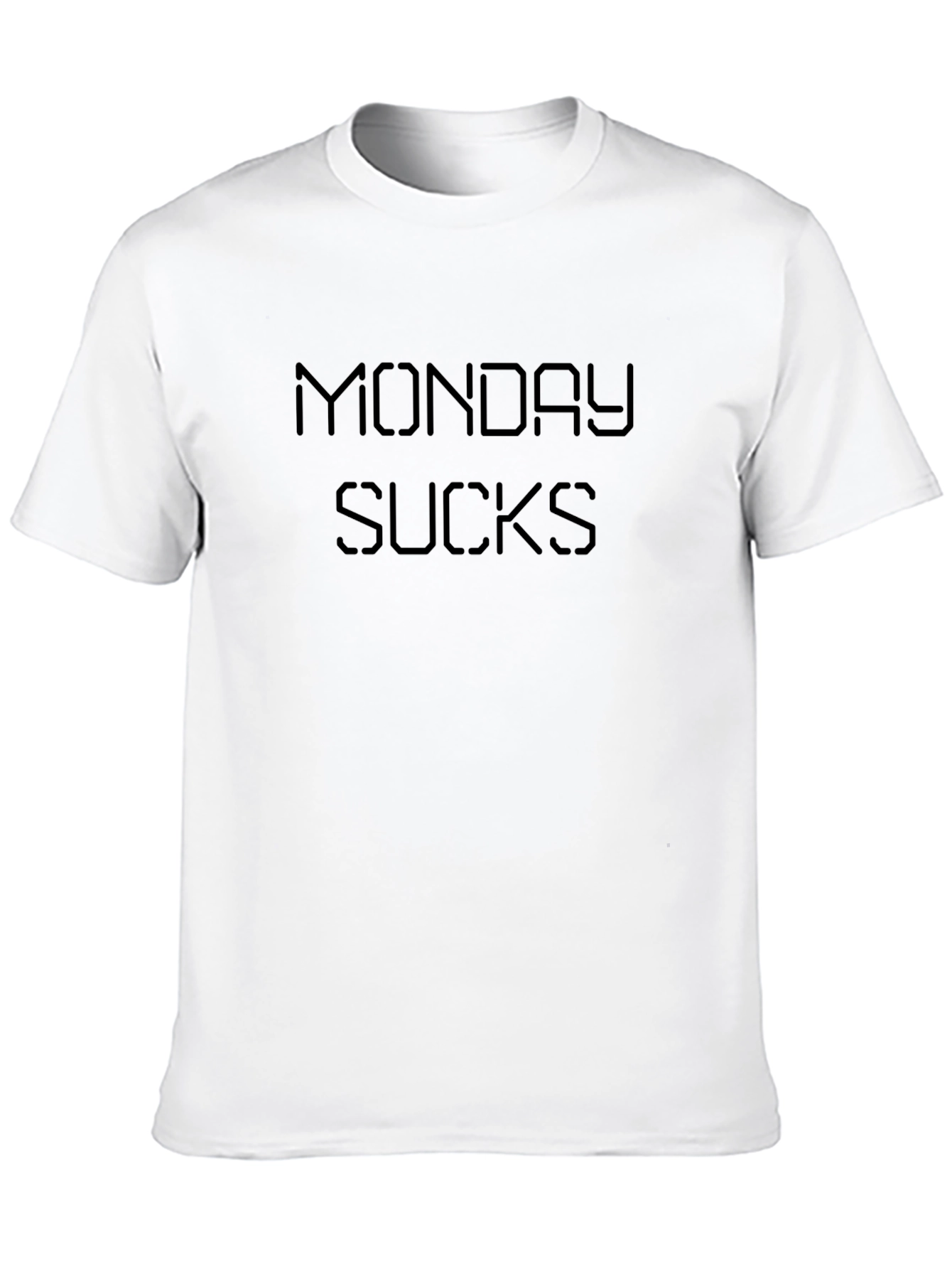 Monday Sucks T-Shirt - Dark Humor Tee