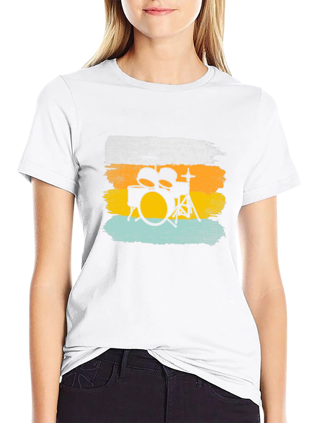 Retro Drum Kit T-Shirt