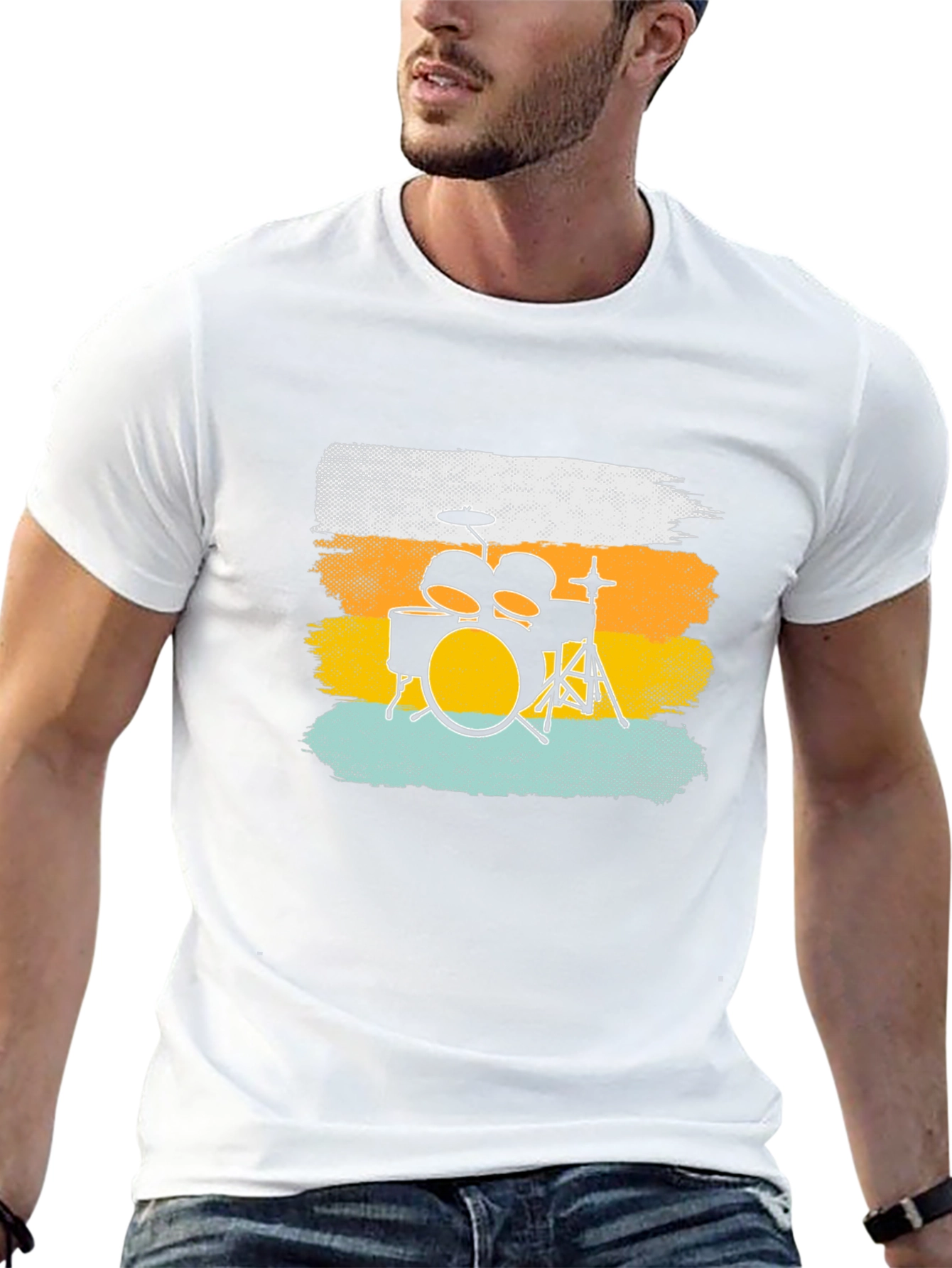 Retro Drum Kit T-Shirt