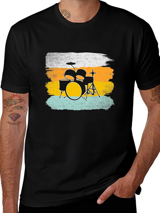 Retro Drum Kit T-Shirt
