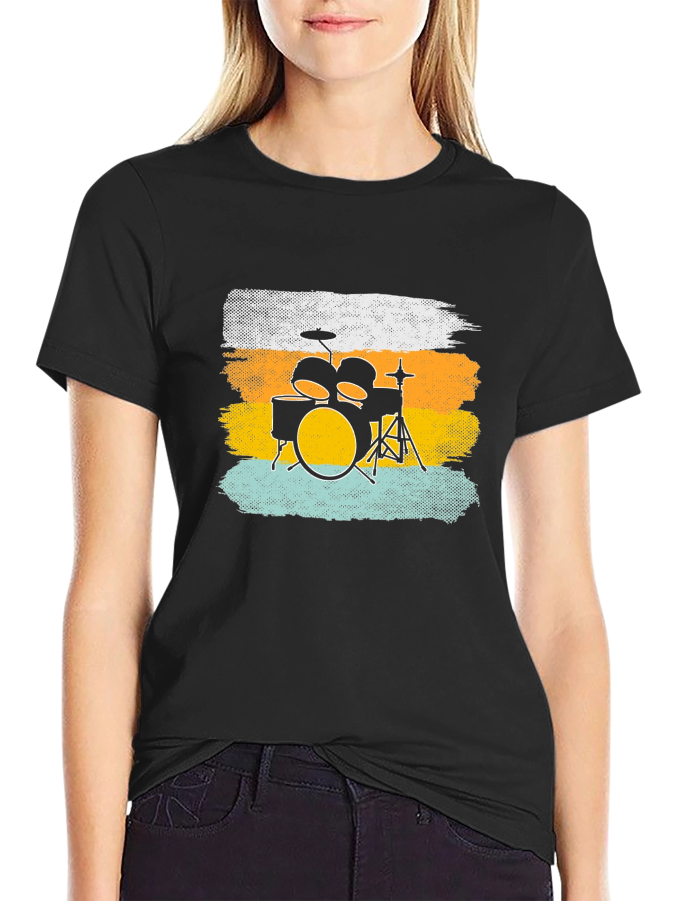 Retro Drum Kit T-Shirt