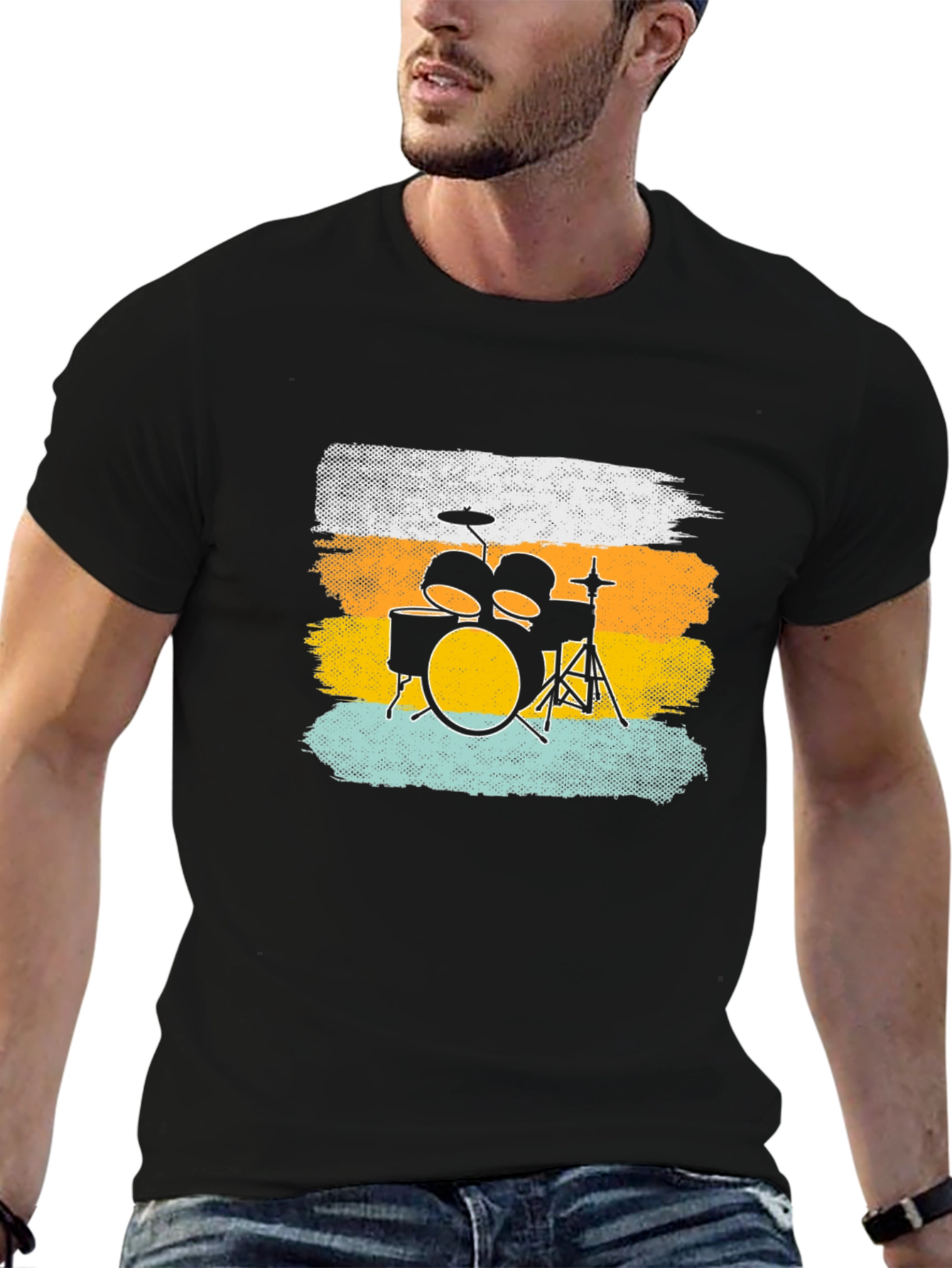 Retro Drum Kit T-Shirt