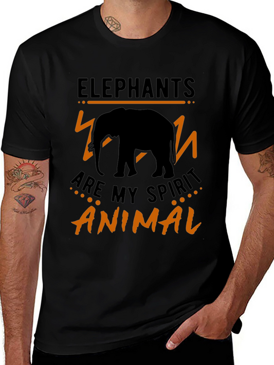 Elephant Spirit Animal Graphic Tee