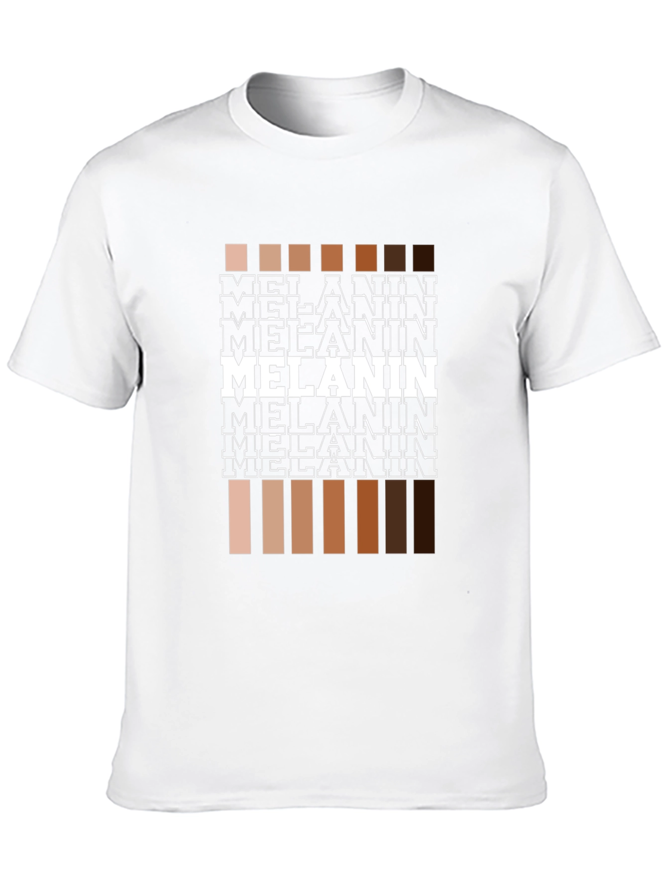 Melanin Shades Graphic Tee - Unisex Black T-Shirt