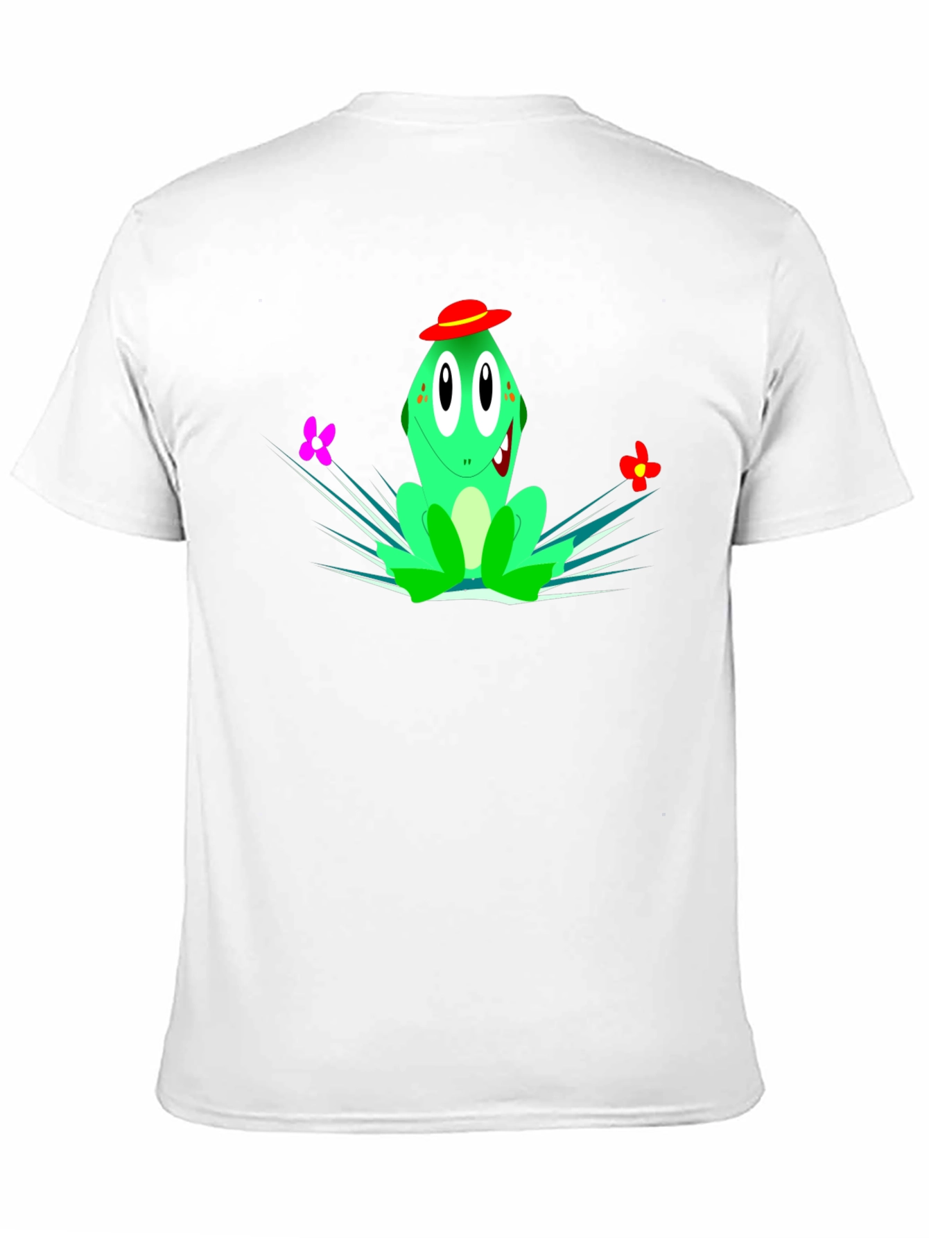 Fun Frog Graphic Black T-Shirt