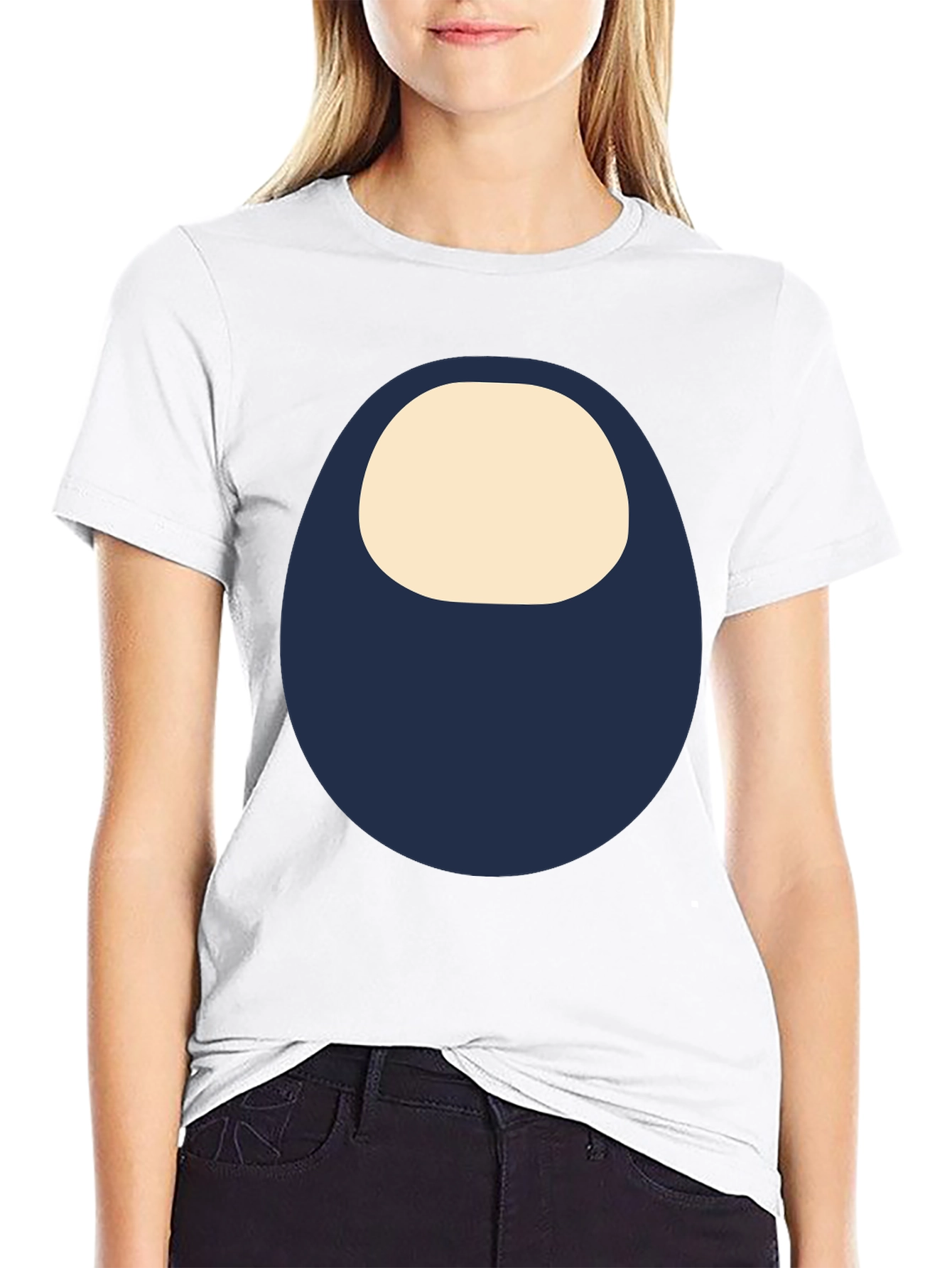Minimalist Graphic Tee - Circle Design