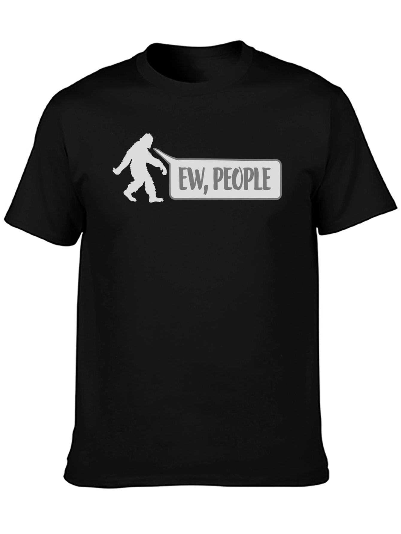 Ew People Sasquatch Graphic Tee - Soft Cotton Blend