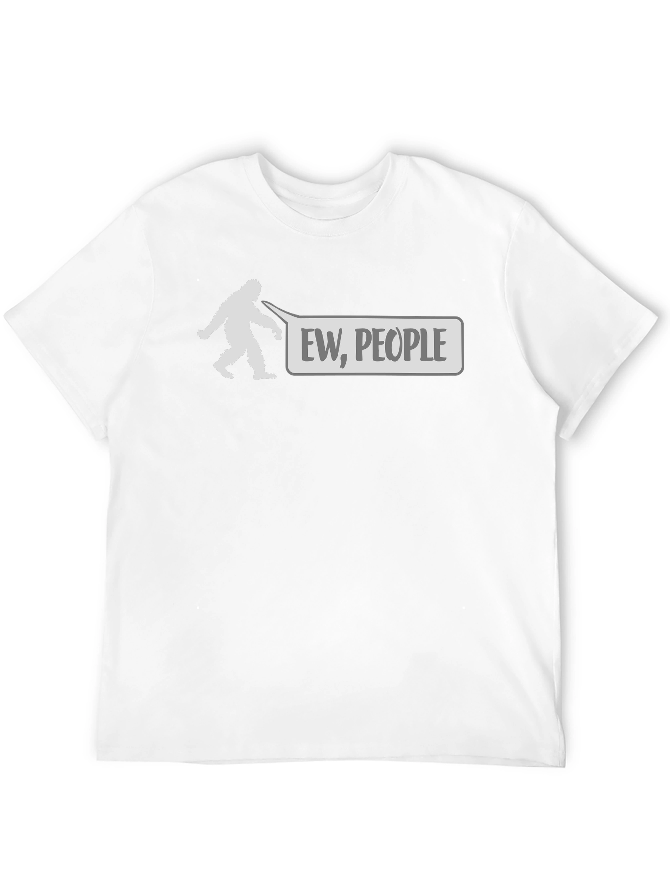 Ew People Sasquatch Graphic Tee - Soft Cotton Blend