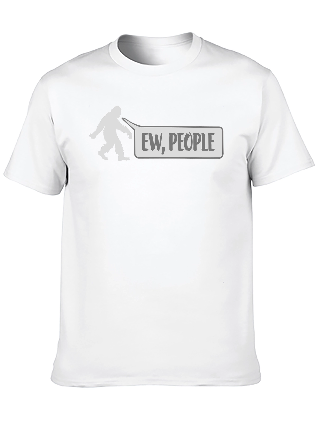 Ew People Sasquatch Graphic Tee - Soft Cotton Blend