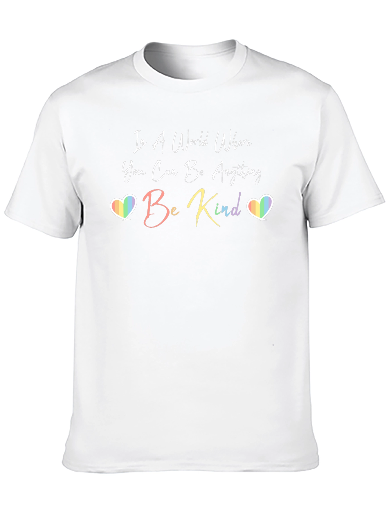 Be Kind Rainbow Heart T-Shirt