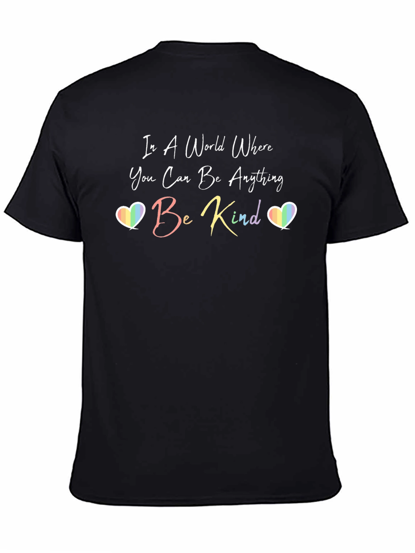 Be Kind Rainbow Heart T-Shirt