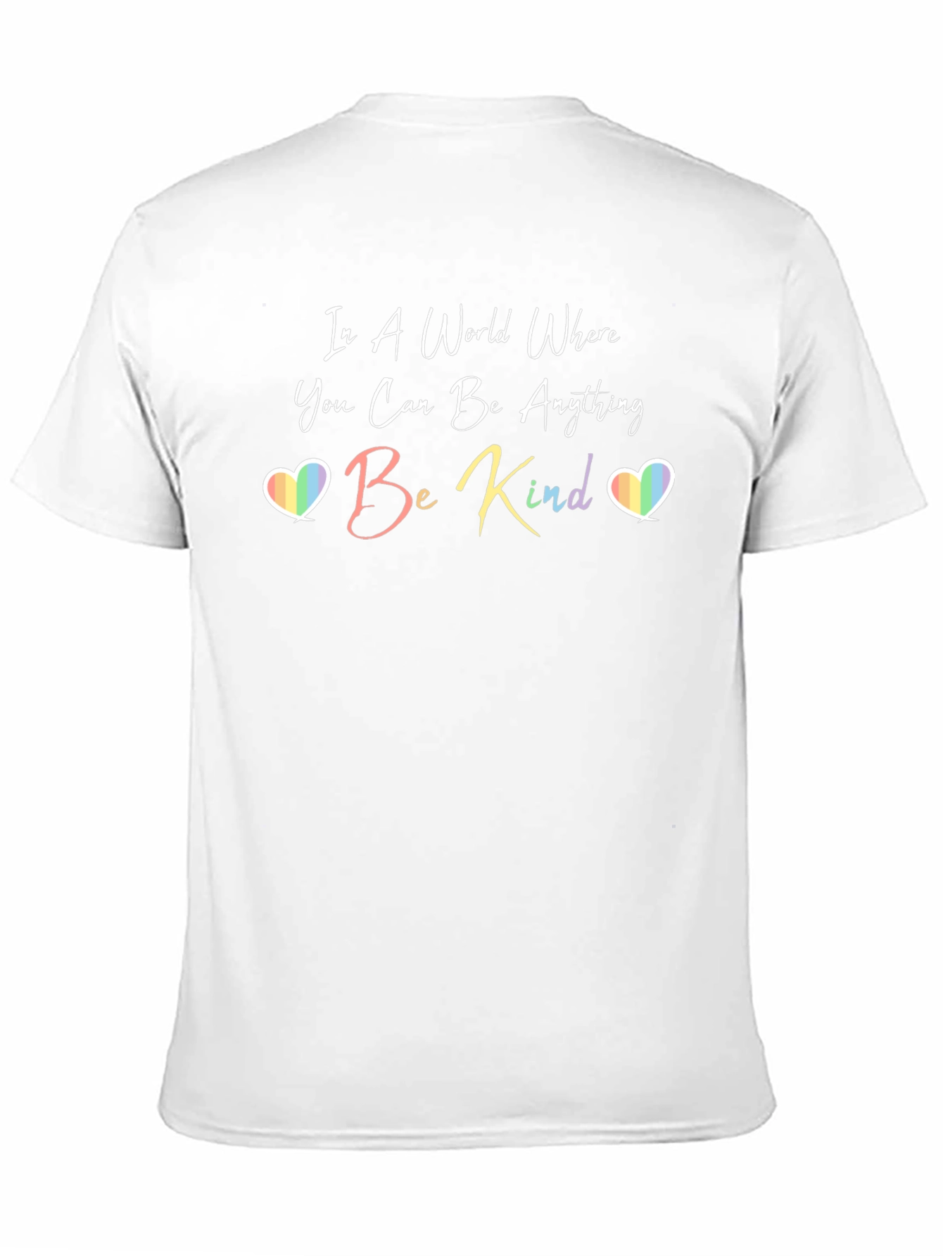 Be Kind Rainbow Heart T-Shirt