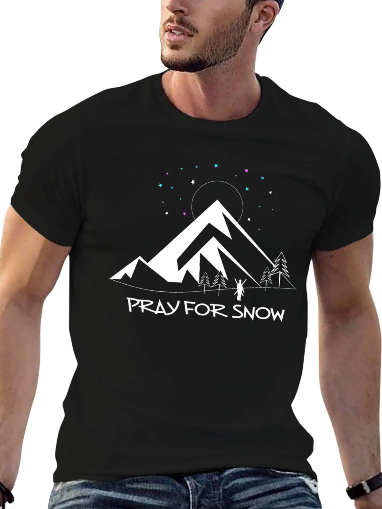 Pray for Snow Graphic Tee