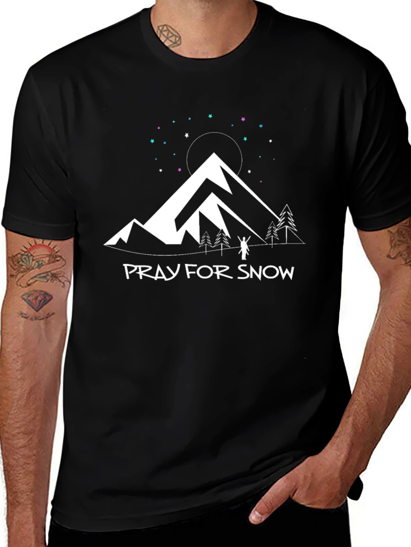 Pray for Snow Graphic Tee