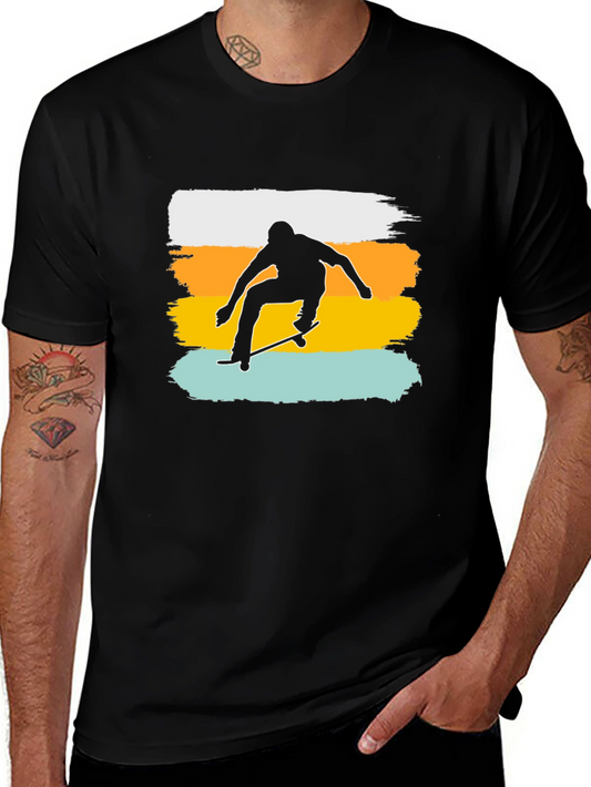 Skater Silhouette Graphic Tee