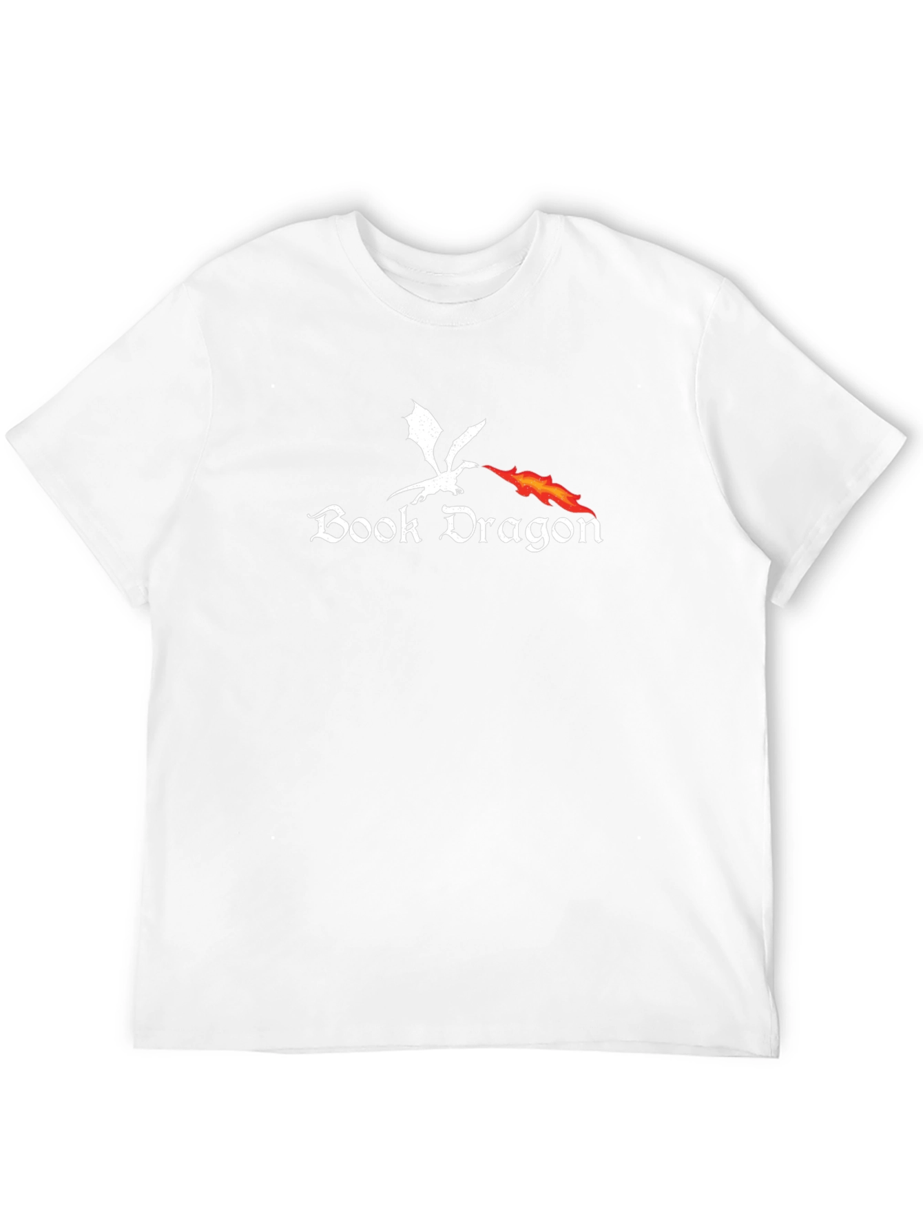 Book Dragon T-Shirt - Fantasy Reader Tee