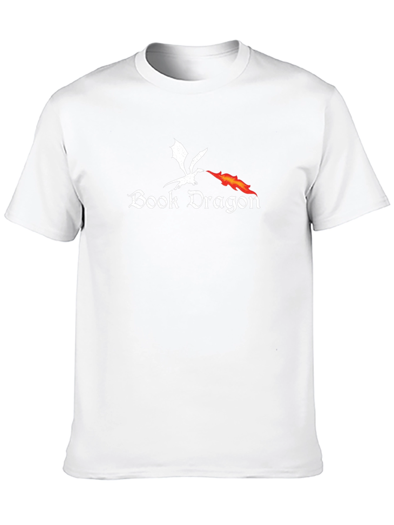 Book Dragon T-Shirt - Fantasy Reader Tee