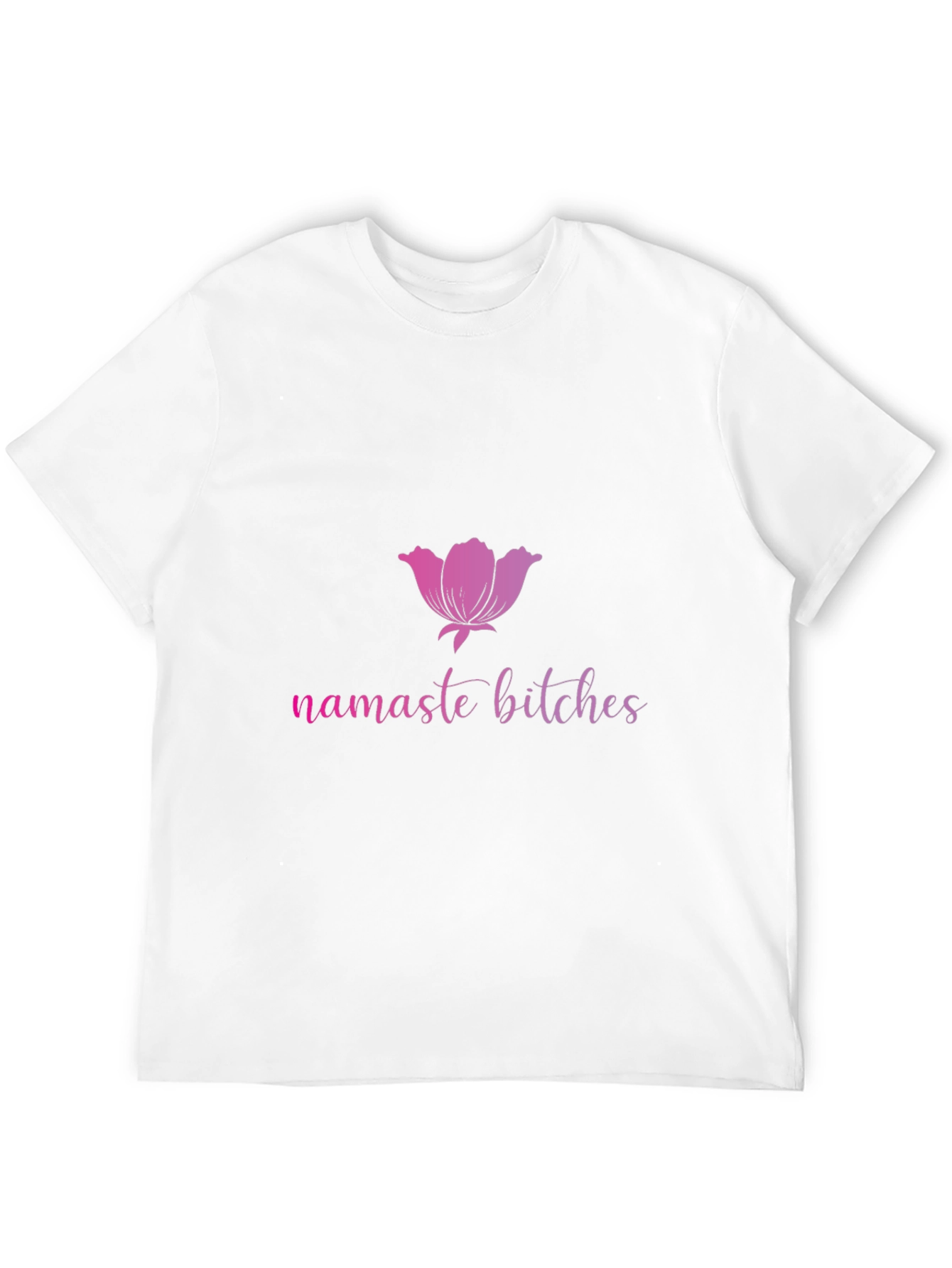 Namaste Bitches Black T-Shirt