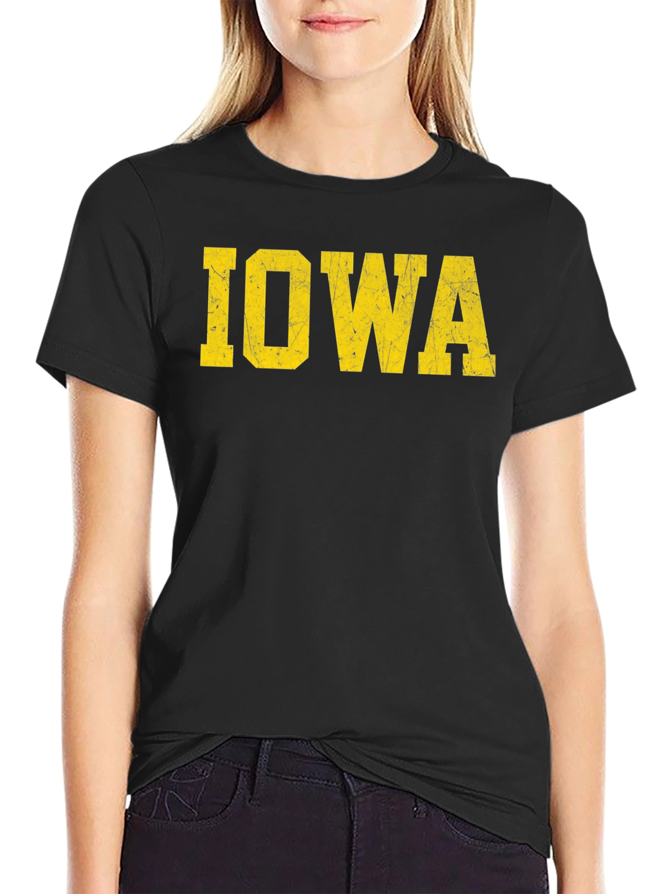 Iowa Graphic Tee - Black T-Shirt