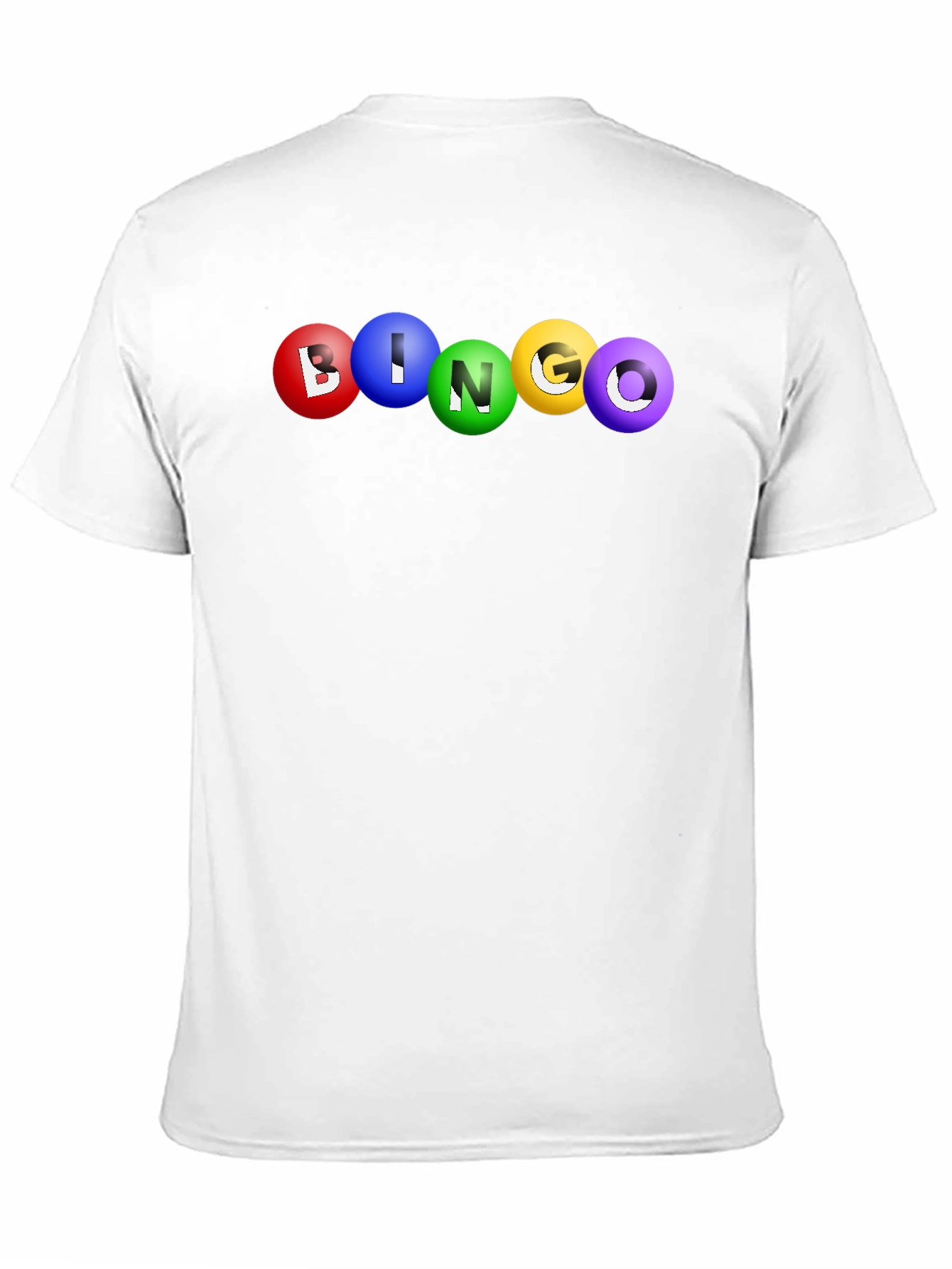 Bingo Balls Graphic Tee - Lucky Game T-Shirt