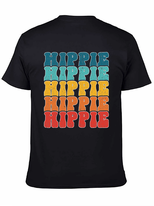 Retro Hippie T-Shirt - Vintage Style Graphic Tee