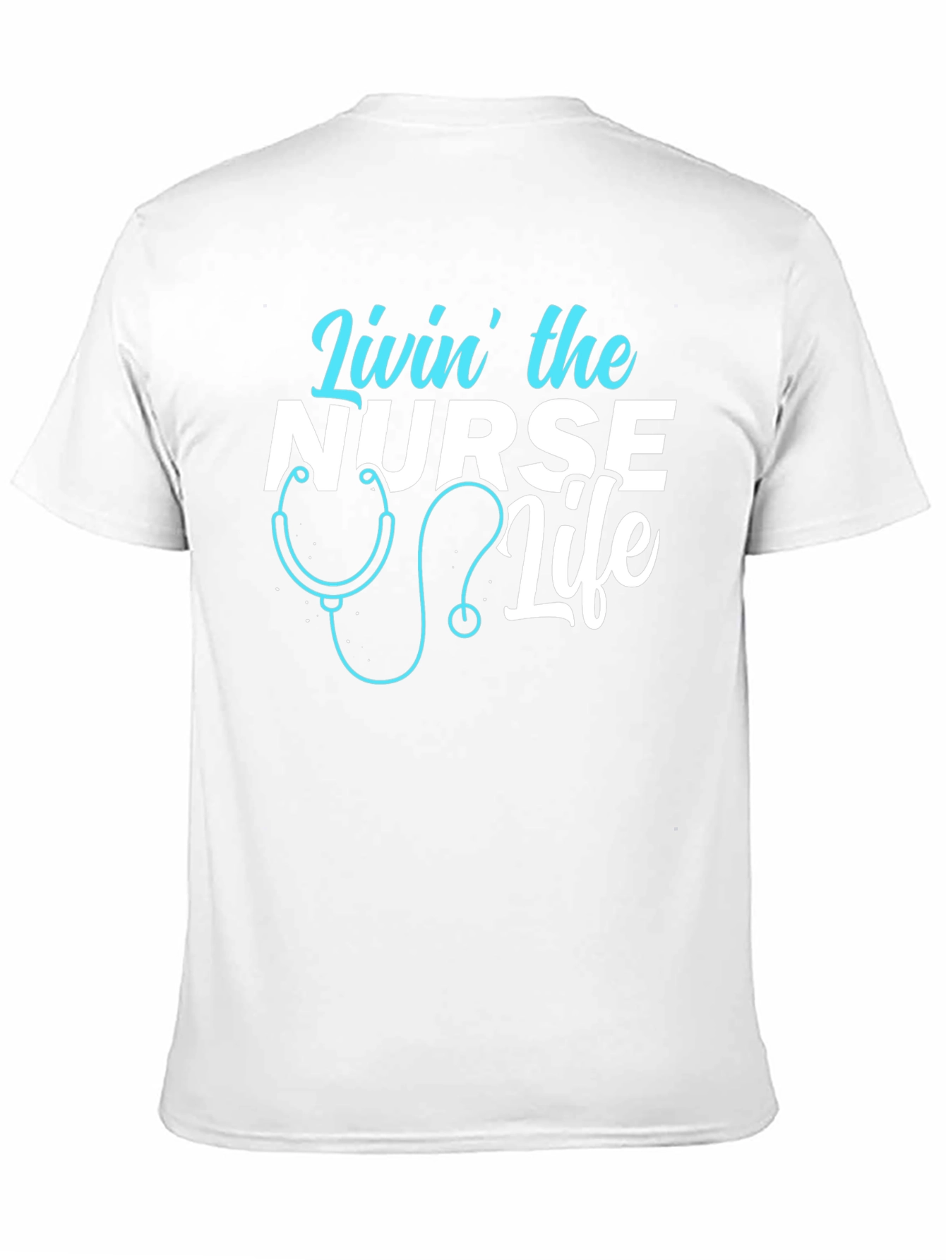 Livin the Nurse Life Graphic T-Shirt
