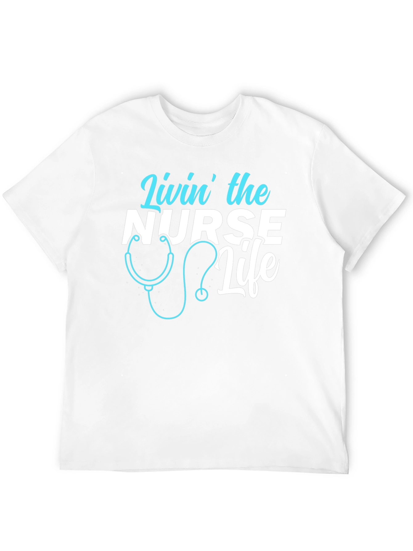 Livin the Nurse Life Graphic T-Shirt