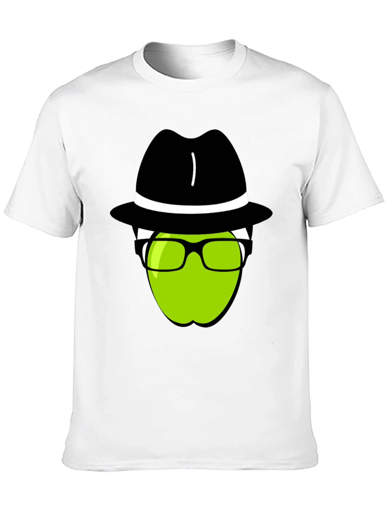 Granny Smith Sleuth Tee - Cool Apple Detective Shirt
