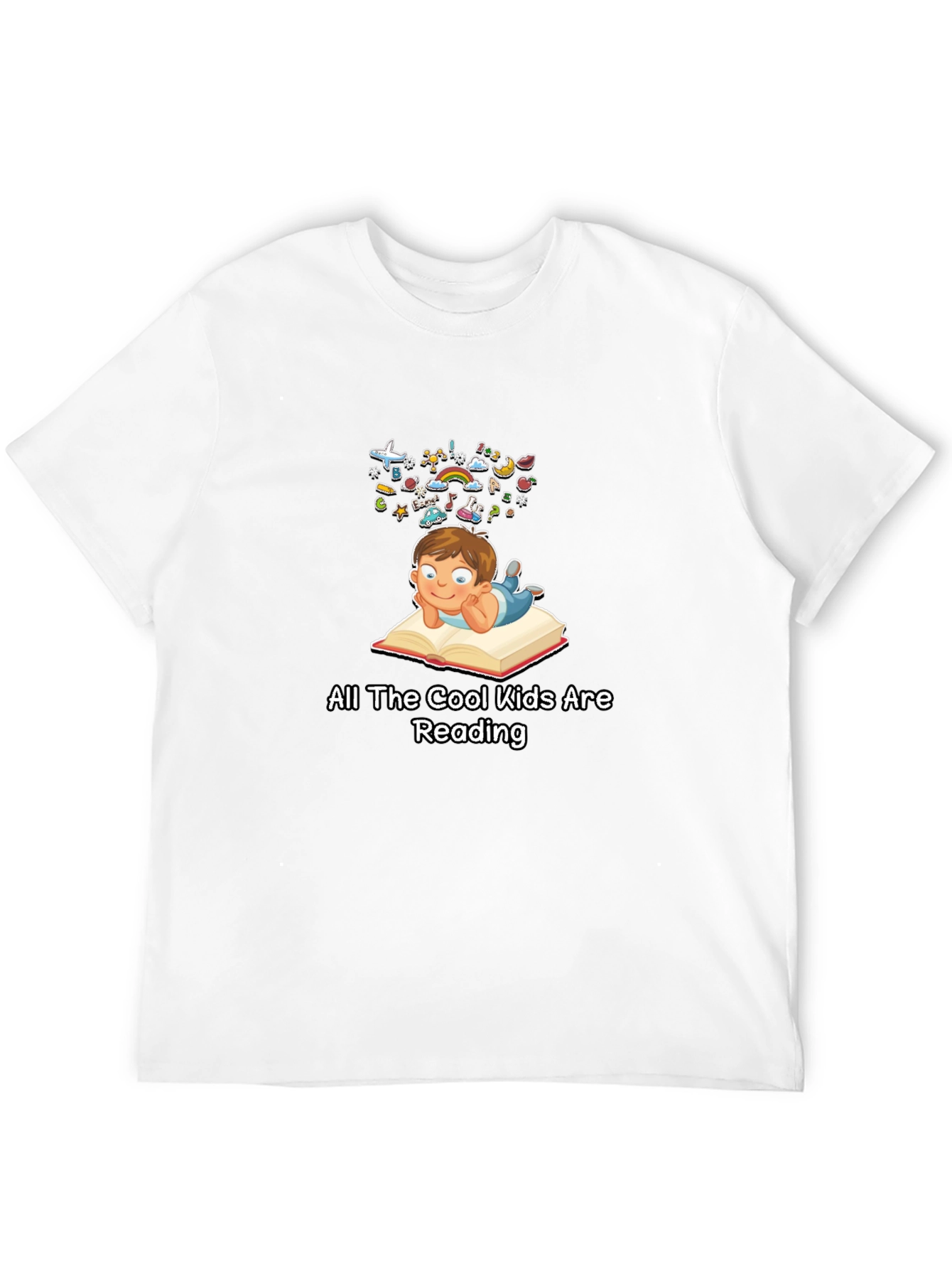 Cool Kids Reading T-Shirt - Unisex Graphic Tee