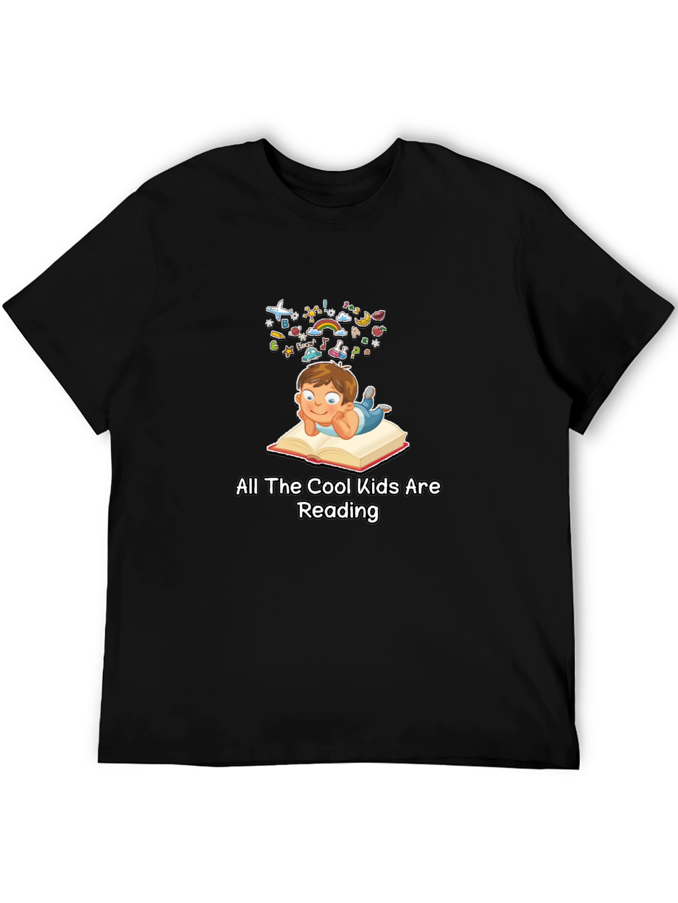 Cool Kids Reading T-Shirt - Unisex Graphic Tee
