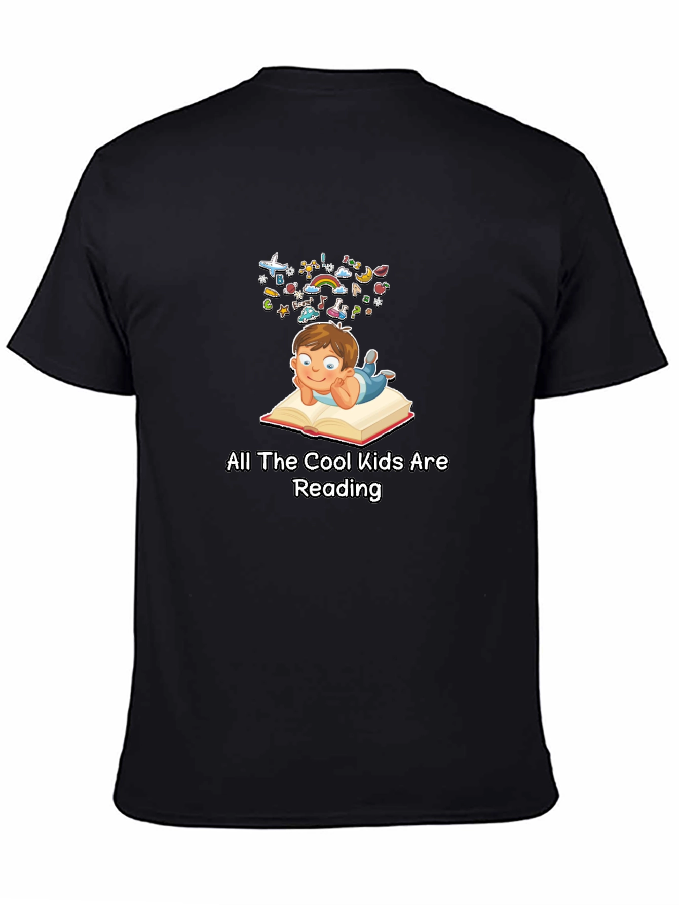 Cool Kids Reading T-Shirt - Unisex Graphic Tee
