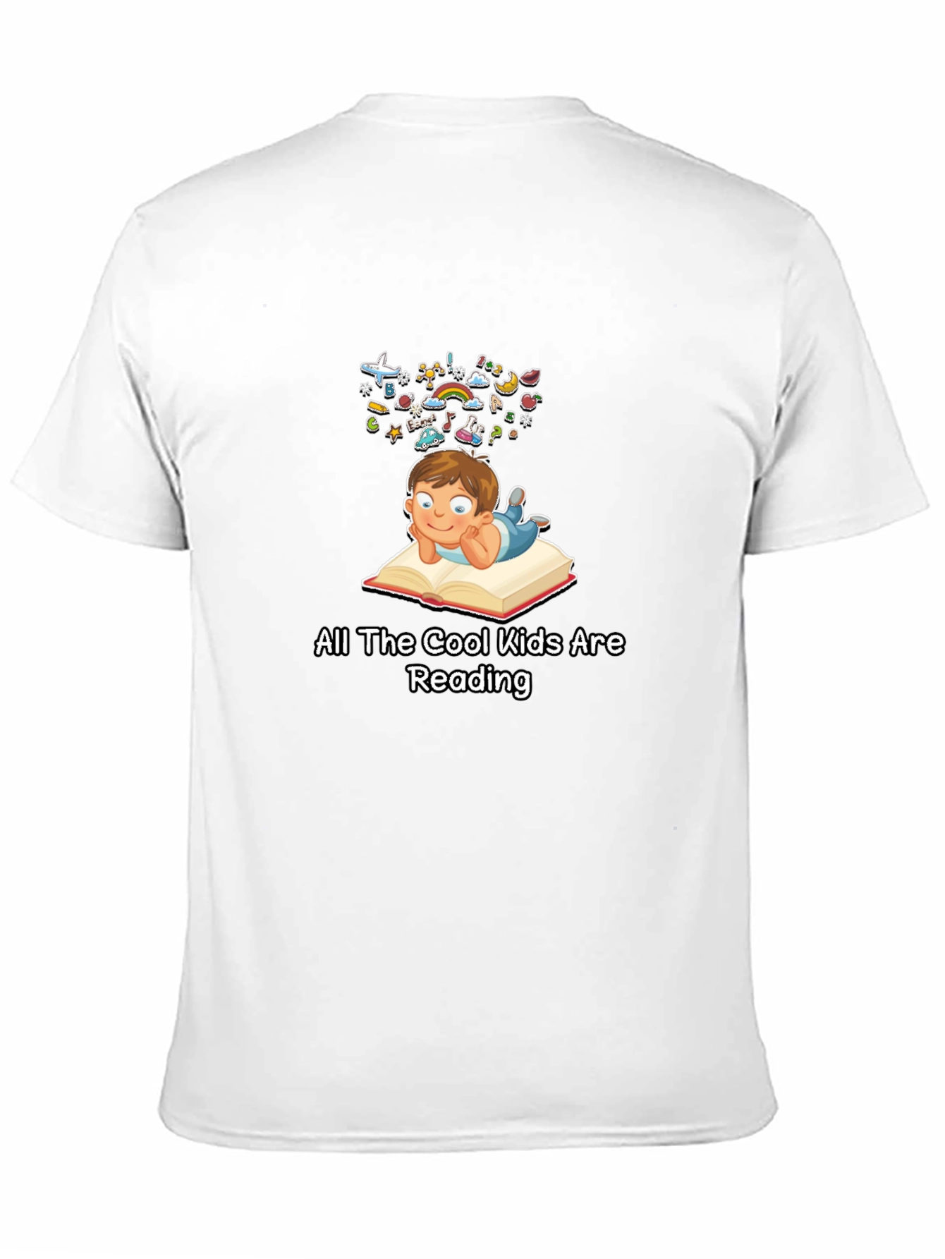 Cool Kids Reading T-Shirt - Unisex Graphic Tee