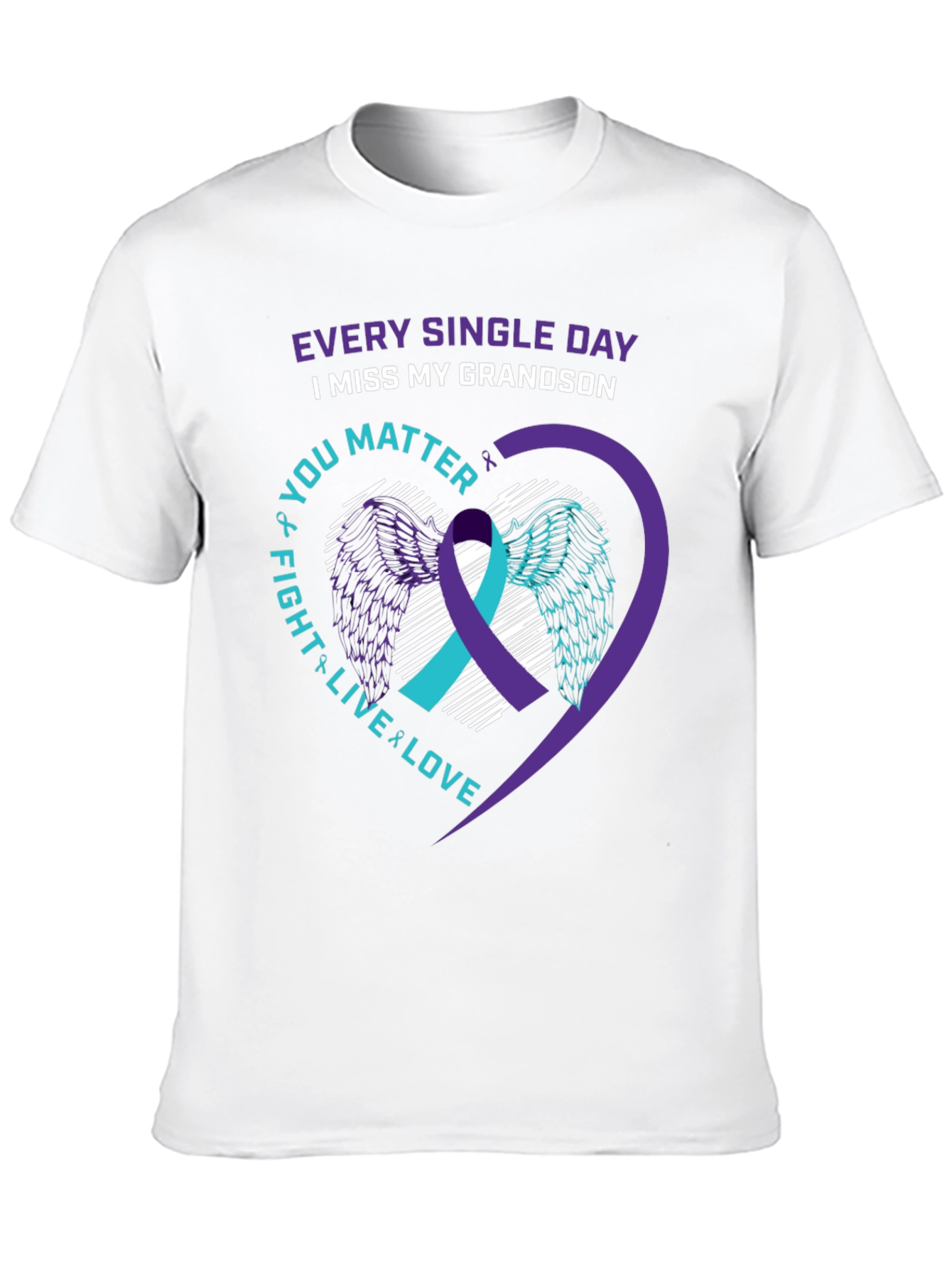 Grandson Loss Awareness T-Shirt