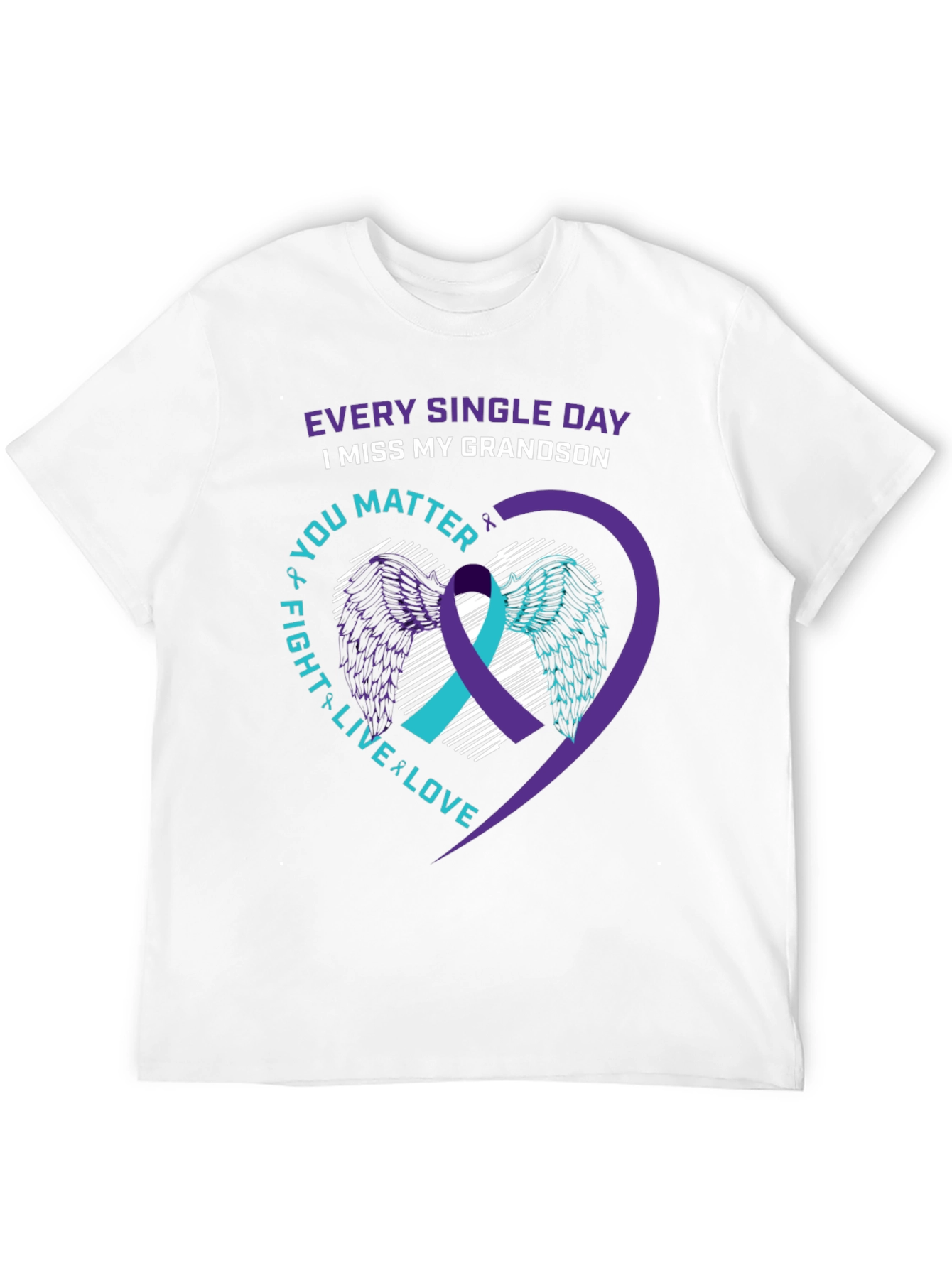 Grandson Loss Awareness T-Shirt