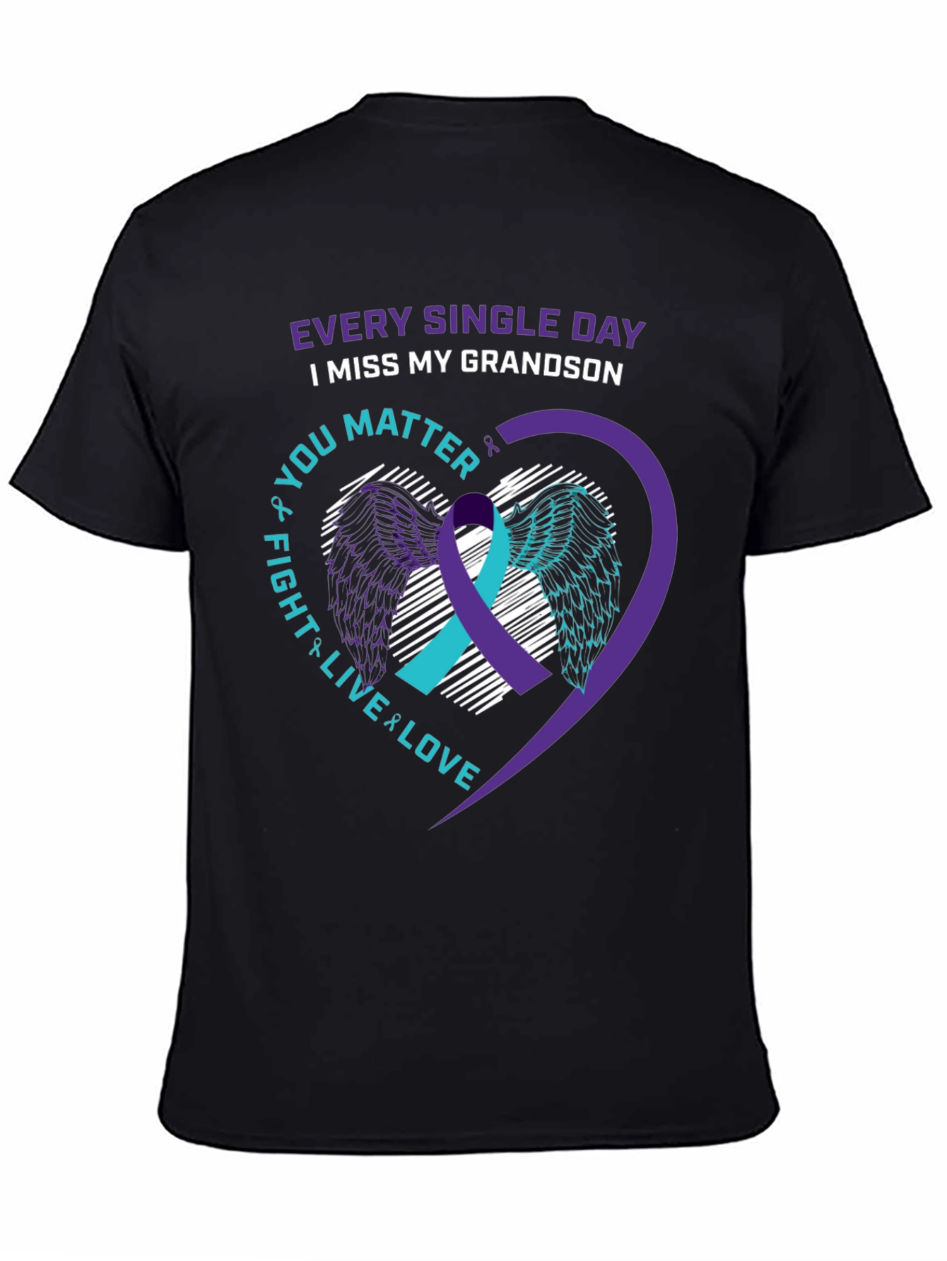 Grandson Loss Awareness T-Shirt