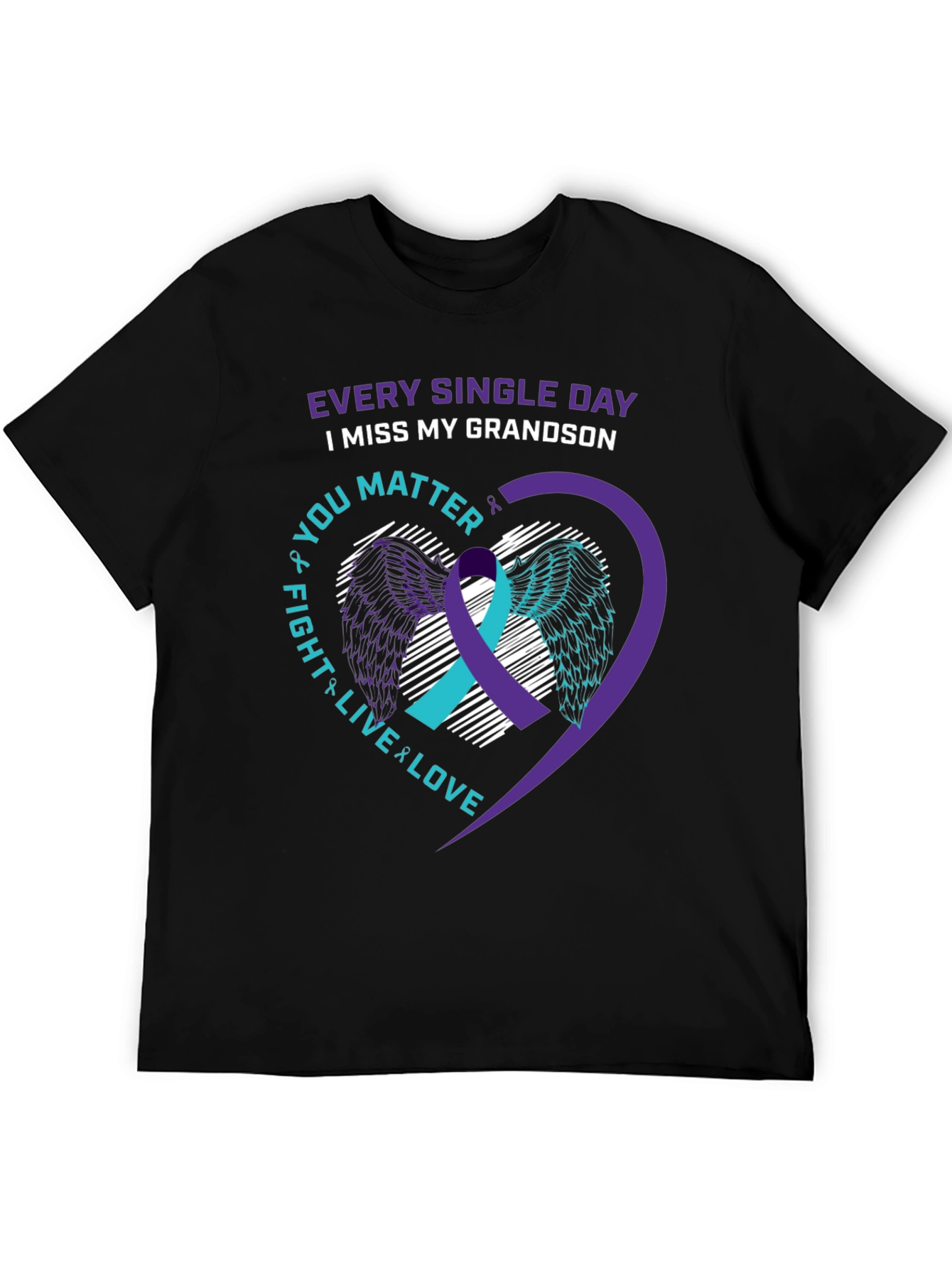 Grandson Loss Awareness T-Shirt