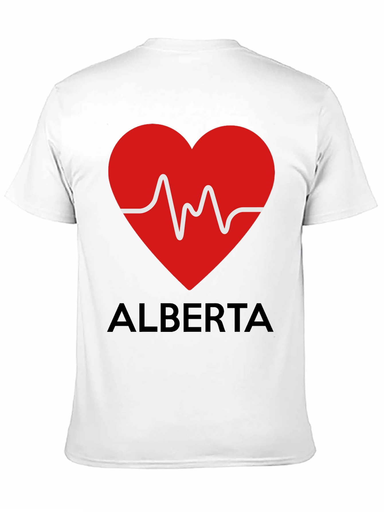 Alberta Love Heartbeat Graphic T-Shirt