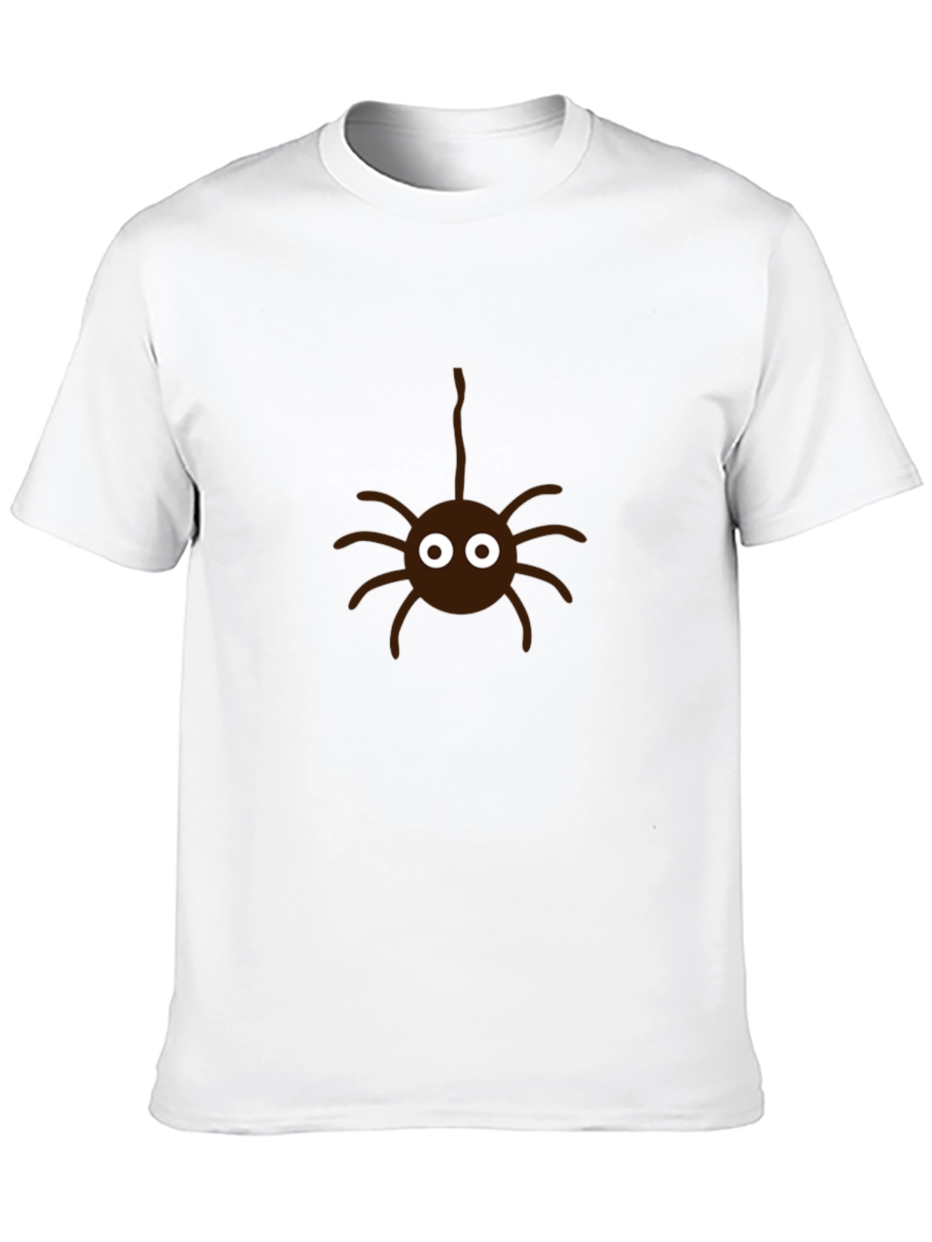 Spooky Spider Graphic Tee - Halloween Fun!