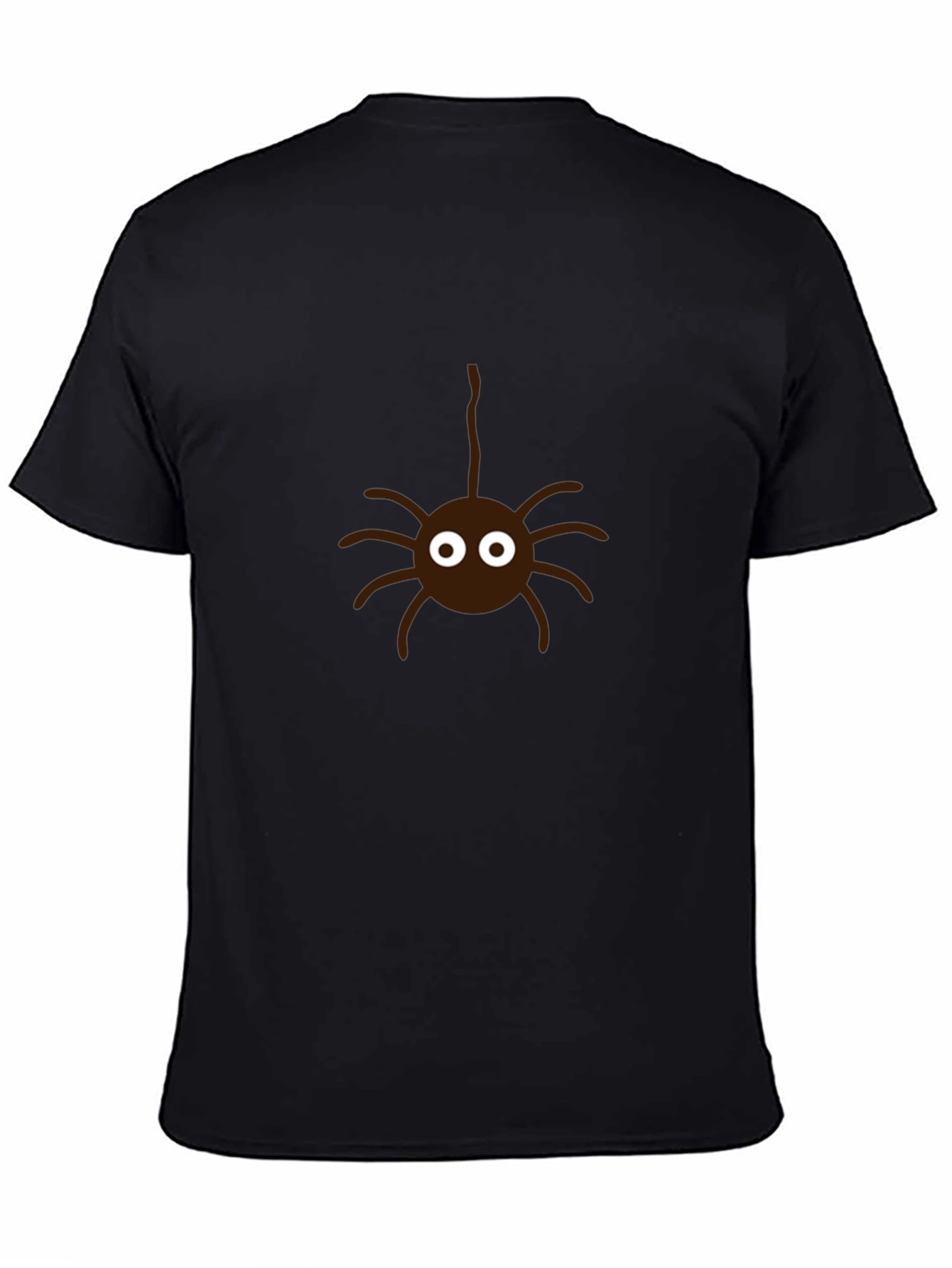 Spooky Spider Graphic Tee - Halloween Fun!