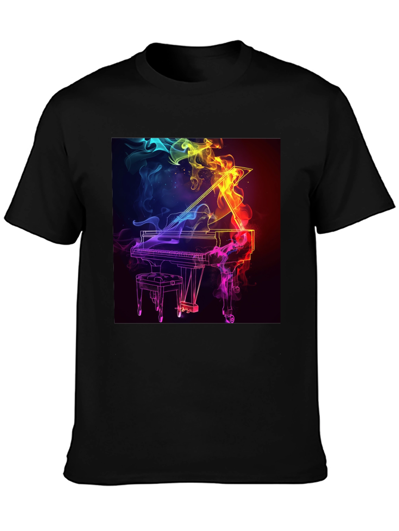 Neon Piano T-Shirt