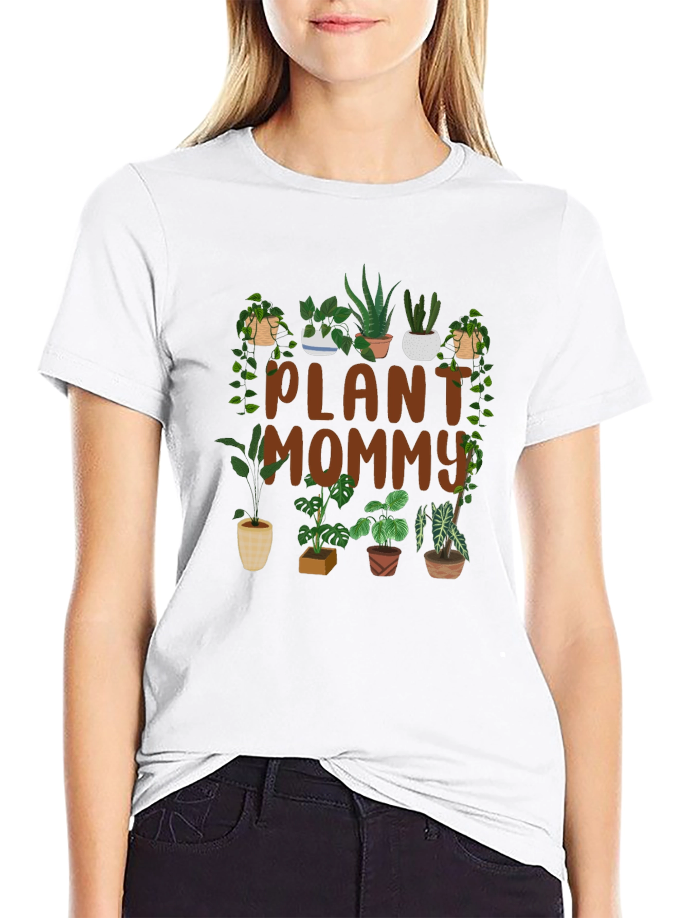 Plant Mommy Graphic T-Shirt