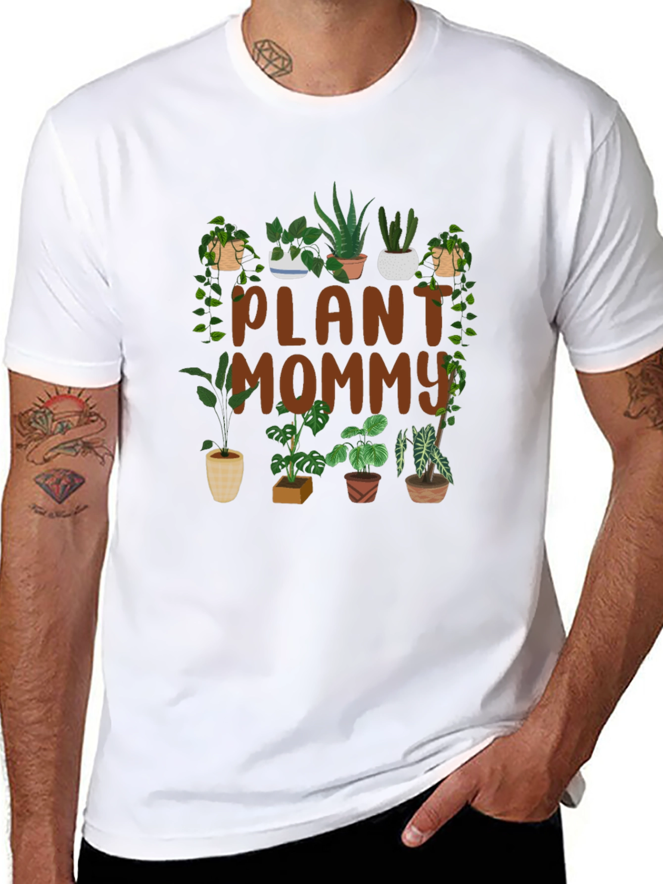 Plant Mommy Graphic T-Shirt